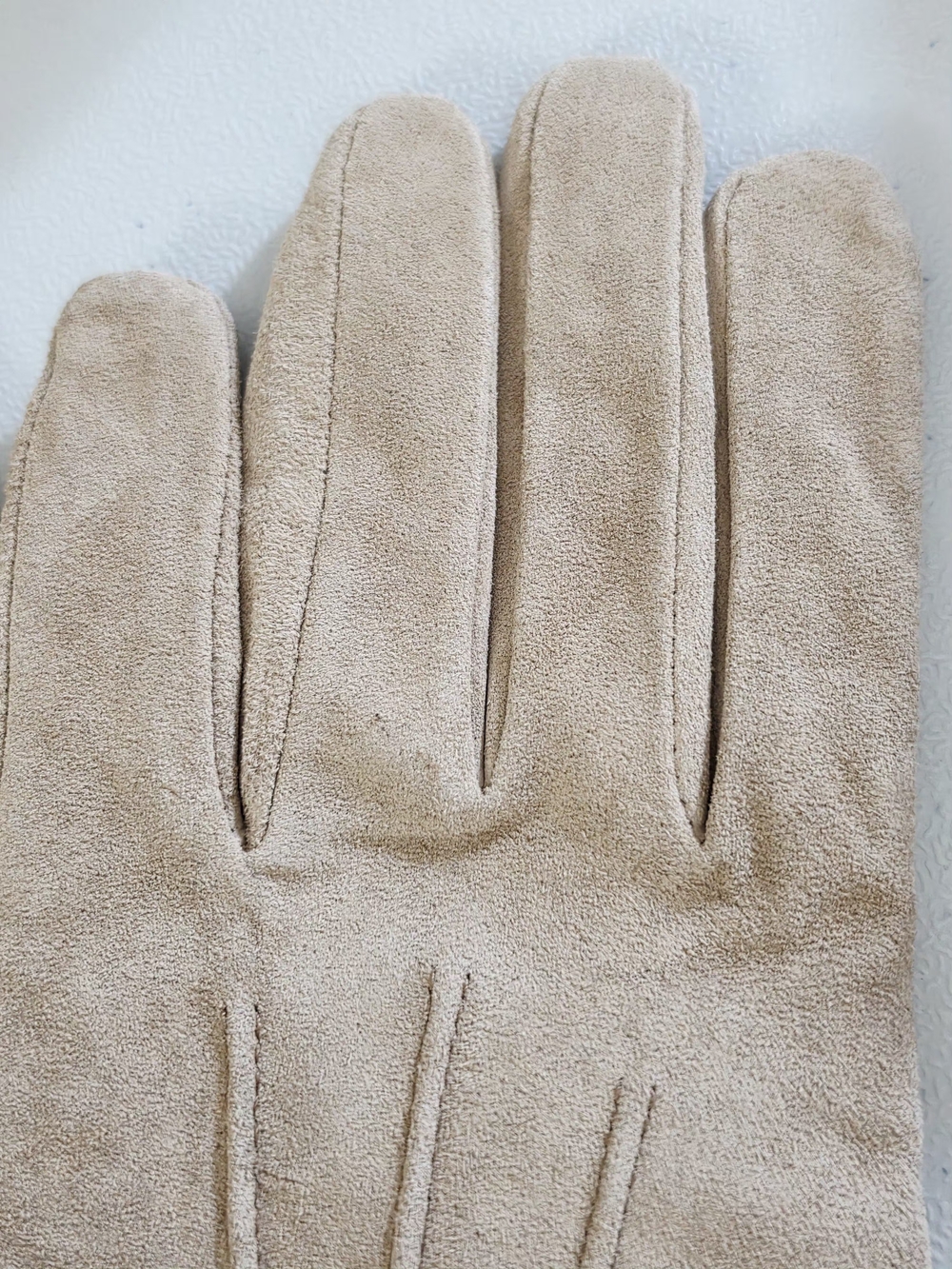 Vintage Suede Women's Gloves Size XL - Picture 6 of 9